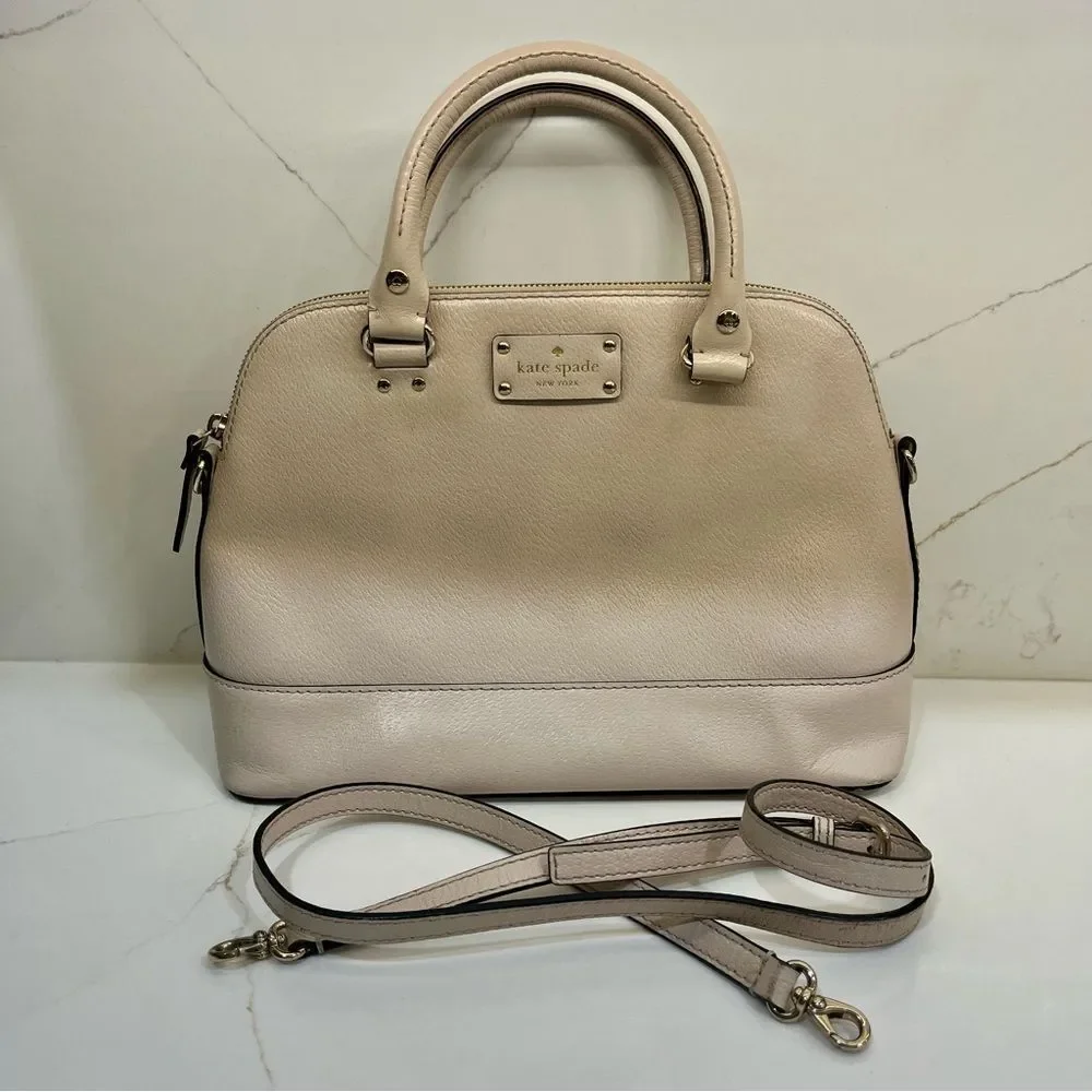Kate Spade Wellesey Rachelle Leather Satchel